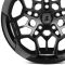 КОВАНЫЕ ДИСКИ H250917J SKILL SV171-SK290 17 J9 ET-12 5X127 71.5 ЧЁРНЫЙ МАТОВЫЙ + ПОЛИРОВАННЫЕ СПИЦЫ