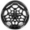 КОВАНЫЕ ДИСКИ H250917P SKILL SV171-CS411 20 J8.5 ET20 5X127 71.5 ЧЁРНЫЙ МАТОВЫЙ + ПОЛИРОВКА + ТЁМНЫЙ