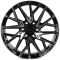 КОВАНЫЕ ДИСКИ H241206C SKILL SV175-SV451 20 J9 ET28 6X139.7 106.1 ЧЁРНЫЙ ГЛЯНЦЕВЫЙ + ПОЛИРОВАННЫЕ СП