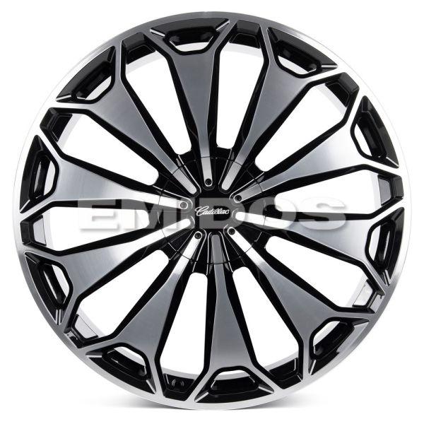 КОВАНЫЕ ДИСКИ 231029W SKILL SV179-SL115 24 J10 ET30 6X139.7 78.1 ЧЁРНЫЙ ГЛЯНЦЕВЫЙ + ПОЛИРОВКА + ЧЁРН