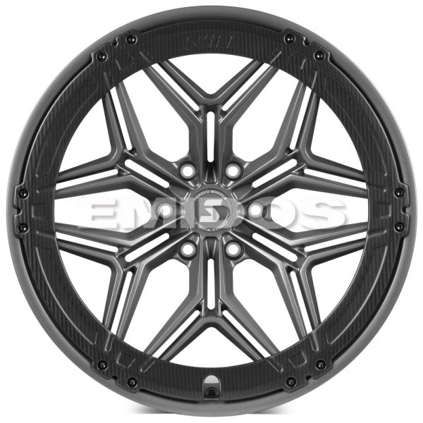 КОВАНЫЕ ДИСКИ H240607K SKILL SV185-SB595 22 J10 ET-10 6X139.7 77.8 ГРАФИТ МАТОВЫЙ + КАРБОН SFC11