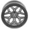КОВАНЫЕ ДИСКИ H240607K SKILL SV185-SB595 22 J10 ET-10 6X139.7 77.8 ГРАФИТ МАТОВЫЙ + КАРБОН SFC11
