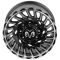 КОВАНЫЕ ДИСКИ H240821C SKILL SV093-DS184 17 J8.5 ET25 8X165.1 121.3 ЧЁРНЫЙ МАТОВЫЙ + ПОЛИРОВАННЫЕ СП