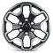 КОВАНЫЕ ДИСКИ H241202S SKILL SV212-SK303 18 J9 ET19 6X139.7 77.8 ЧЁРНЫЙ МАТОВЫЙ + ПОЛИРОВАННЫЕ СПИЦЫ