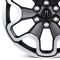 КОВАНЫЕ ДИСКИ H250924B SKILL SV212-SK333 20 J9 ET19 6X139.7 77.8 ЧЁРНЫЙ МАТОВЫЙ + ПОЛИРОВАННЫЕ СПИЦЫ