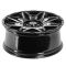 КОВАНЫЕ ДИСКИ H231014G SKILL SV227-CT398 22 J9 ET19 6X139.7 106.1 ЧЁРНЫЙ ГЛЯНЦЕВЫЙ + ПОЛИРОВАННЫЕ СП