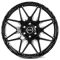 КОВАНЫЕ ДИСКИ H231014G SKILL SV227-CT398 22 J9 ET19 6X139.7 106.1 ЧЁРНЫЙ ГЛЯНЦЕВЫЙ + ПОЛИРОВАННЫЕ СП