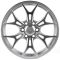 КОВАНЫЕ ДИСКИ H241229G SKILL SV248-SB563 20 J9 ET50 6X139.7 95.1 СЕРЕБРО МАТОВОЕ + ПОЛИРОВАННЫЕ СПИЦ