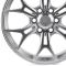 КОВАНЫЕ ДИСКИ H241229G SKILL SV248-SB563 20 J9 ET50 6X139.7 95.1 СЕРЕБРО МАТОВОЕ + ПОЛИРОВАННЫЕ СПИЦ