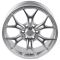 КОВАНЫЕ ДИСКИ H241229G SKILL SV248-SB563 20 J9 ET50 6X139.7 95.1 СЕРЕБРО МАТОВОЕ + ПОЛИРОВАННЫЕ СПИЦ