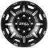 КОВАНЫЕ ДИСКИ H241206A SKILL SV308-CS368 17 J8.5 ET25 8X165.1 121.3 ЧЁРНЫЙ МАТОВЫЙ + ПОЛИРОВКА