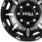 КОВАНЫЕ ДИСКИ H241206A SKILL SV308-CS368 17 J8.5 ET25 8X165.1 121.3 ЧЁРНЫЙ МАТОВЫЙ + ПОЛИРОВКА