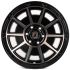 КОВАНЫЕ ДИСКИ H231023Q SKILL SV308-DS218 20 J10 ET10 6X139.7 77.8 ЧЕРНЫЙ МАТОВЫЙ + БРОНЗОВЫЕ СПИЦЫ