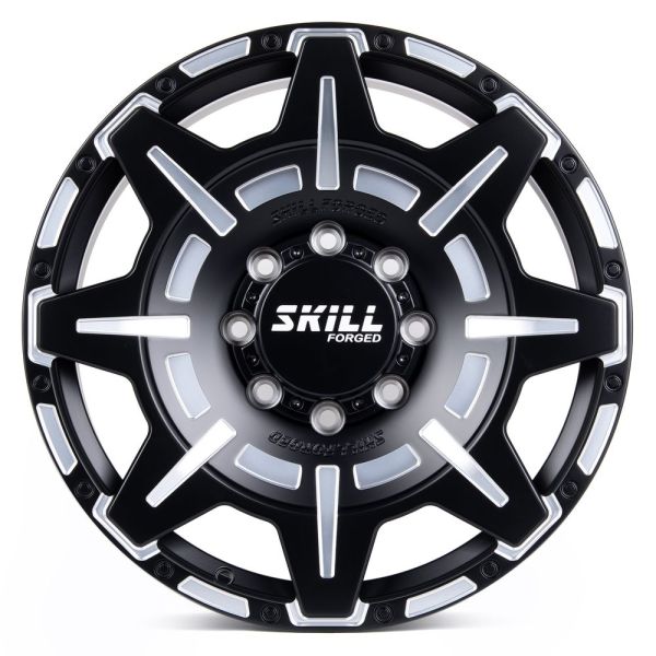 КОВАНЫЕ ДИСКИ H250919I SKILL SV308-SB563 20 J9 ET29 8X165.1 121.3 ЧЁРНЫЙ ГЛЯНЦЕВЫЙ + ПОЛИРОВКА
