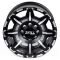 КОВАНЫЕ ДИСКИ H250919I SKILL SV308-SB563 20 J9 ET29 8X165.1 121.3 ЧЁРНЫЙ ГЛЯНЦЕВЫЙ + ПОЛИРОВКА