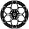 КОВАНЫЕ ДИСКИ H250109A SKILL SV310-SK335 20 J10 ET0 6X139.7 77.8 ЧЁРНЫЙ МАТОВЫЙ + ПОЛИРОВКА