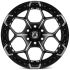 КОВАНЫЕ ДИСКИ H250109B SKILL SV310-SK334 20 J9.5 ET20 6X135 87.1 ЧЁРНЫЙ МАТОВЫЙ + ПОЛИРОВКА