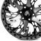 КОВАНЫЕ ДИСКИ H240910B SKILL SV347-SV306 20 J9 ET0 6X139.7 77.8 ЧЁРНЫЙ МАТОВЫЙ + ПОЛИРОВАННЫЕ СПИЦЫ