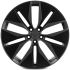 КОВАНЫЕ ДИСКИ H250513N SKILL SV380-SV482 22 J9.5 ET42.5 5X120 72.6 ГРАФИТ МАТОВЫЙ + КАРБОН SFC13