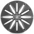 КОВАНЫЕ ДИСКИ H240607D SKILL SV380-SV481 22 J9 ET19 6X139.7 77.8 ГРАФИТ МАТОВЫЙ + КАРБОН SFC12