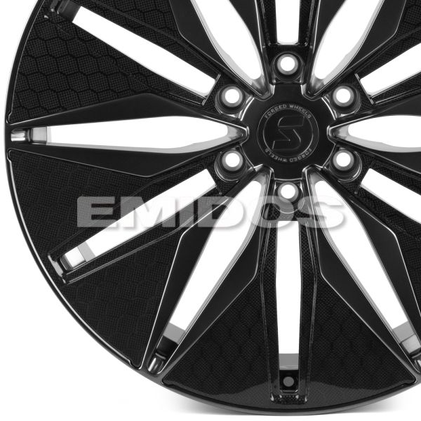 КОВАНЫЕ ДИСКИ H240607E SKILL SV380-SV481 22 J9 ET28 6X139.7 78.1 ЗЕРКАЛЬНАЯ ПОЛИРОВКА + ТЁМНЫЙ ЛАК +