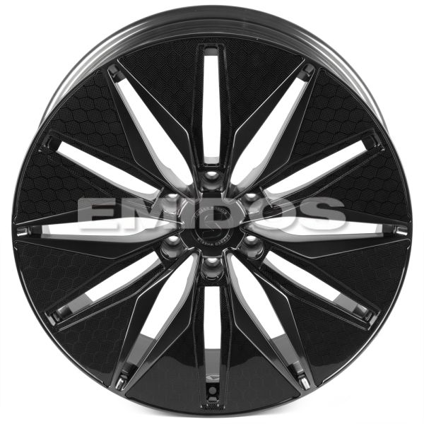 КОВАНЫЕ ДИСКИ H240607E SKILL SV380-SV481 22 J9 ET28 6X139.7 78.1 ЗЕРКАЛЬНАЯ ПОЛИРОВКА + ТЁМНЫЙ ЛАК +