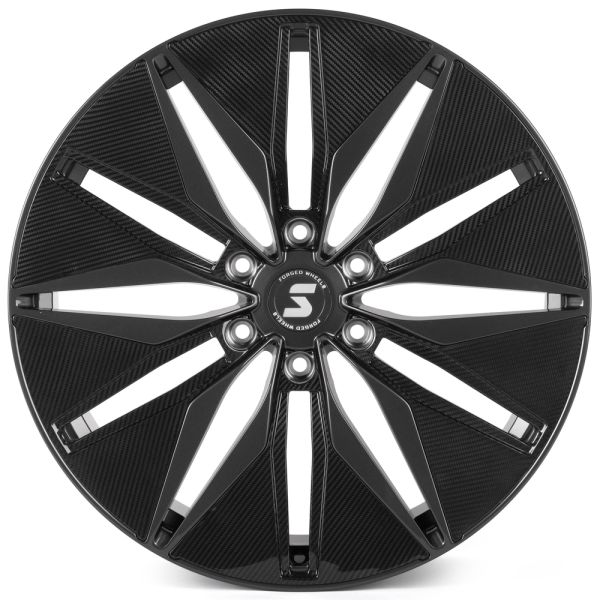 КОВАНЫЕ ДИСКИ H240603K SKILL SV380-SV481 22 J9 ET50 6X139.7 95.1 ГРАФИТ ГЛЯНЦЕВЫЙ + КАРБОН SFC03