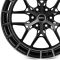 КОВАНЫЕ ДИСКИ H250214A SKILL SV399-SV483 22 J10 ET10 6X139.7 78.1 ЧЁРНЫЙ МАТОВЫЙ + ПОЛИРОВАННЫЙ ОБОД