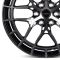 КОВАНЫЕ ДИСКИ H241210V SKILL SV399-SL251 22 J9 ET19 6X139.7 77.8 ЧЁРНЫЙ ГЛЯНЦЕВЫЙ + ПОЛИРОВАННЫЕ СПИ