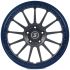 КОВАНЫЕ ДИСКИ H250611G SKILL SV426-SV452 20 J9.5 ET20 5X130 84.1 ГРАФИТ МАТОВЫЙ + СИНИЙ ОБОД