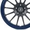КОВАНЫЕ ДИСКИ H250611G SKILL SV426-SV452 20 J9.5 ET20 5X130 84.1 ГРАФИТ МАТОВЫЙ + СИНИЙ ОБОД