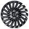 КОВАНЫЕ ДИСКИ H241015B SKILL SV603-SV306 20 J9 ET28 6X139.7 106.1 ЧЁРНЫЙ ГЛЯНЦЕВЫЙ + ПОЛИРОВАННЫЕ СП