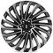 КОВАНЫЕ ДИСКИ H251002B SKILL SV603-SK364 22 J9.5 ET44 6X135 87.1 ЧЁРНЫЙ ГЛЯНЦЕВЫЙ + ПОЛИРОВАННЫЕ СПИ