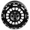 КОВАНЫЕ ДИСКИ H250925W SKILL SV606-SB532 18 J8.5 ET45 5X120 65.1 ЧЁРНЫЙ МАТОВЫЙ + ПОЛИРОВАННЫЕ СПИЦЫ
