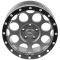 КОВАНЫЕ ДИСКИ H241228K SKILL SV607-SV406 17 J8 ET45 5X120 65.1 ГРАФИТ МАТОВЫЙ + МАТОВЫЙ ОБОД + ПОЛИР