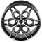 КОВАНЫЕ ДИСКИ H241211J SKILL SV648-SK363 22 J9 ET19 6X139.7 77.8 ЧЁРНЫЙ МАТОВЫЙ + ПОЛИРОВАННЫЕ СПИЦЫ