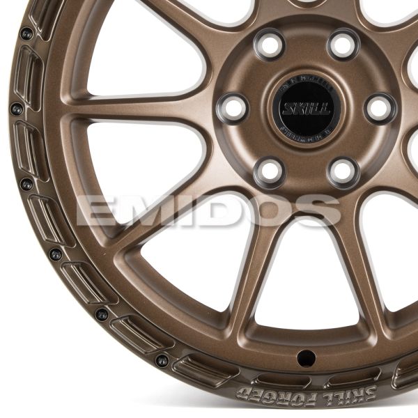 КОВАНЫЕ ДИСКИ H241001Z CMST SV664-CS412 20 J9 ET0 6X139.7 77.8 БРОНЗА МАТОВАЯ
