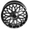 КОВАНЫЕ ДИСКИ H240921C SKILL SV667-CS442 22 J9 ET50 6X139.7 95.1 ЧЁРНЫЙ ГЛЯНЦЕВЫЙ + ПОЛИРОВАННЫЕ СПИ