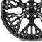 КОВАНЫЕ ДИСКИ H241016D SKILL SV762-CT400 22 J10 ET10 6X139.7 77.8 ЧЁРНЫЙ ГЛЯНЦЕВЫЙ + ПОЛИРОВАННЫЕ СП