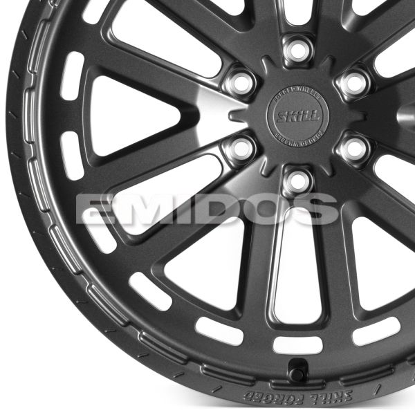 КОВАНЫЕ ДИСКИ H240604N SKILL SV842-SK363 22 J9 ET19 6X139.7 77.8 ГРАФИТ МАТОВЫЙ