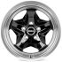 КОВАНЫЕ ДИСКИ H230612A SKILL SV911-SV274 17 J8.5 ET12 5X127 71.5 ЧЁРНЫЙ + ПОЛИРОВАННЫЙ ОБОД