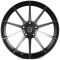 КОВАНЫЕ ДИСКИ H250917U SKILL SV994-SK335 20 J10 ET-20 5X127 71.5 ЧЁРНЫЙ МАТОВЫЙ + ПОЛИРОВАННЫЕ СПИЦЫ